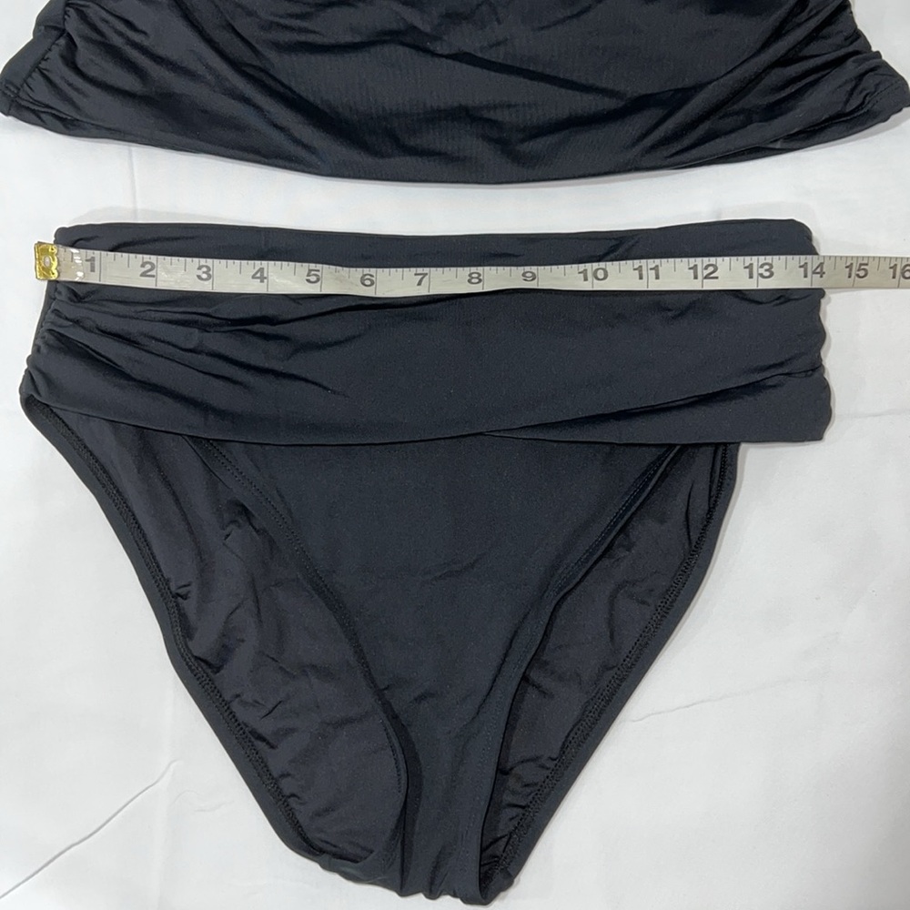 La Blanca Island Goddess Underwire Lingerie Strap Tankini Top & Bikini Bottom 10 - Picture 7 of 14